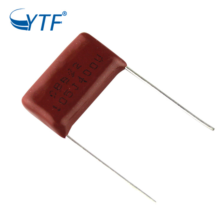 Hot Sale Power Supply Cbb Capacitor 400V 105j 20MM Metallized Film Capacitor