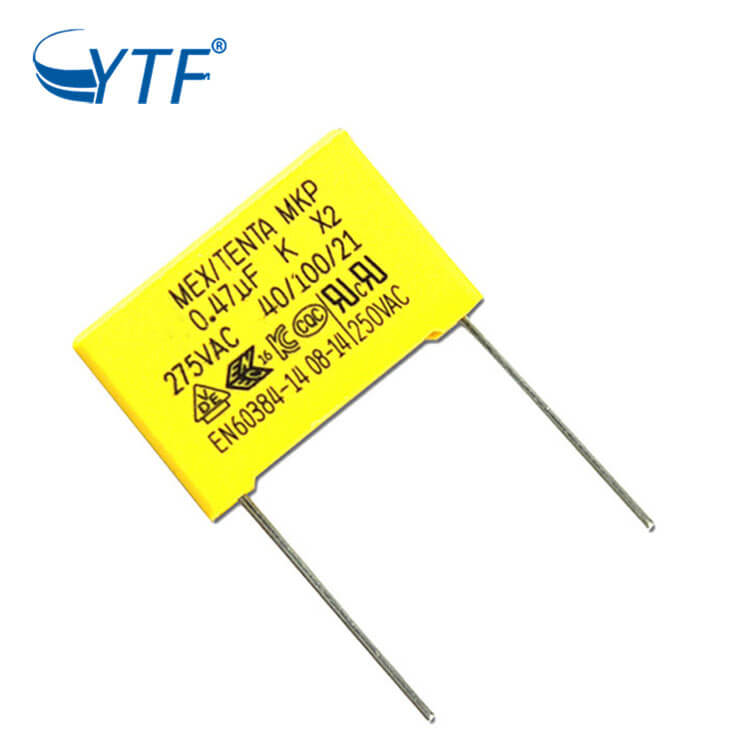 Hot Selling Machine Grade Mkp Metal Square X2 Capacitors 0.47uf 275v