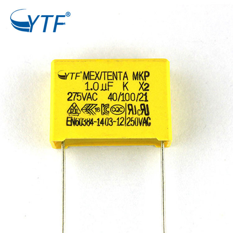 Mkp 275vac 105k New Promotion Mkp62 Square X2 Capacitor 1uf 275v