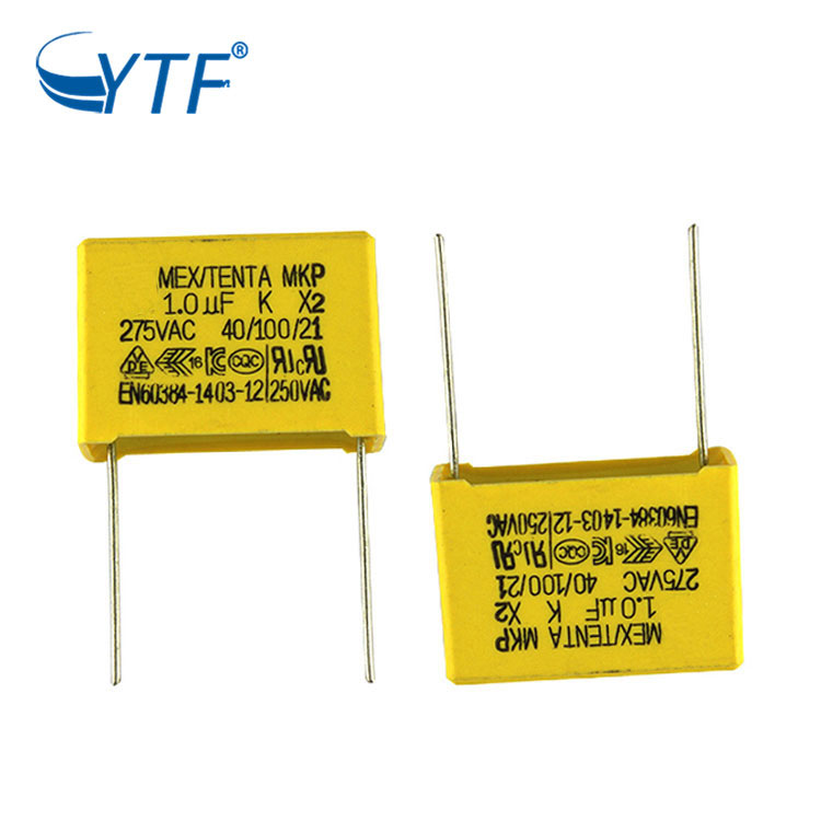 Mkp 275vac 105k New Promotion Mkp62 Square X2 Capacitor 1uf 275v