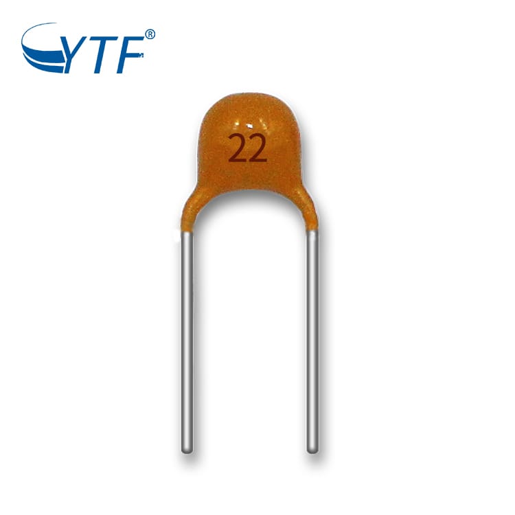 50V 22P Capacitor Chip Yellow Multilayer Ceramic Capacitors Component