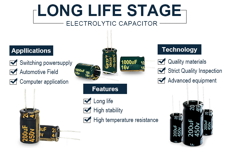 100UF 25V YTF Electrolytic Capacitor