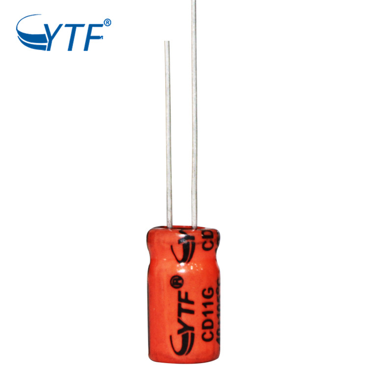 Factory Directly Sale High Ripple Current Long Life 100UF 25V YTF Electrolytic Capacitor