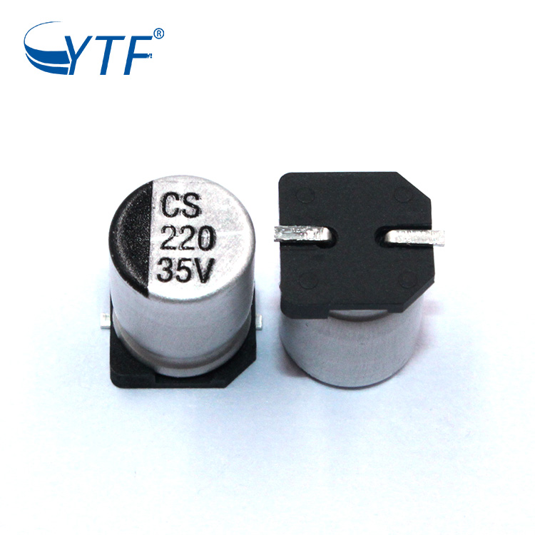 High Precision High Voltage 35v 220uf SMD Electrolytic Capacitor