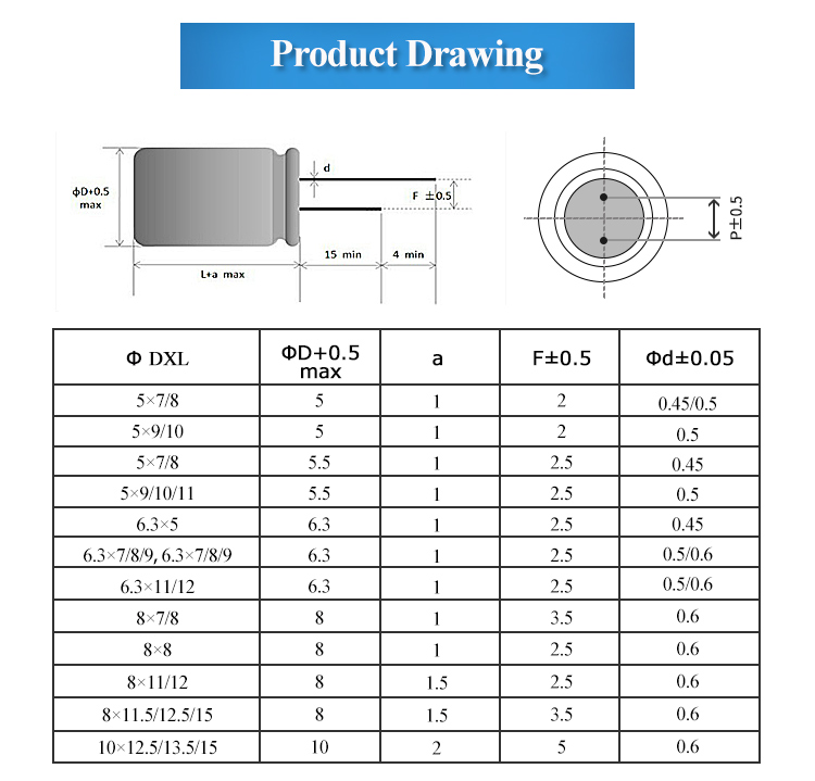 16V 470UF Solid Aluminum Capacitor