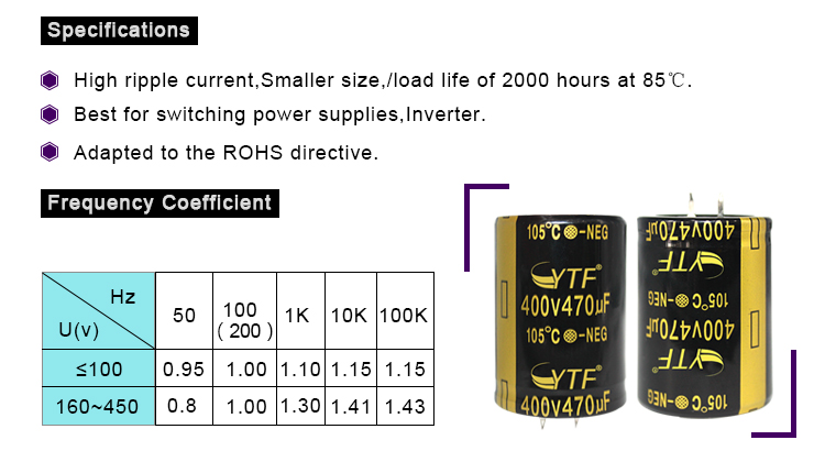 12000uf 100v Capacitor