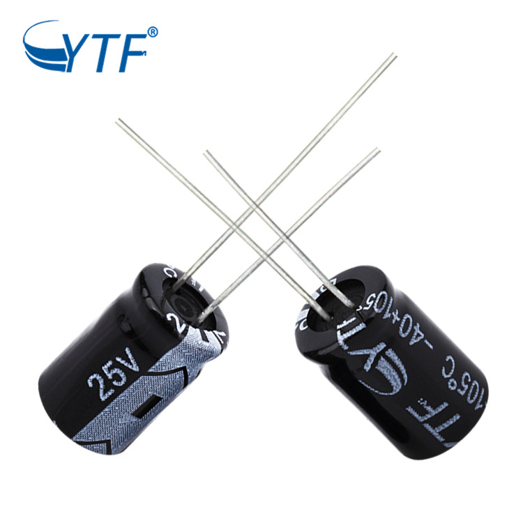 YTF Terimal Super Long Life 470UF 25V Aluminum Electrolytic Capacitor For Head Mirror Device PCBA Board