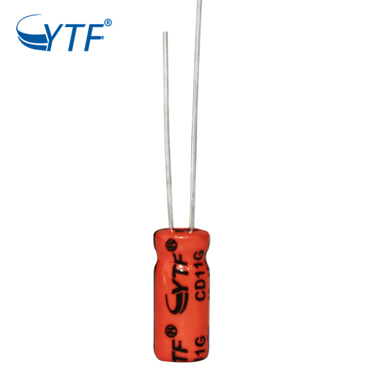 Radial Type Aluminum Electrolytic Capacitor 4.7UF 50V  With Low  Price For General Purpose