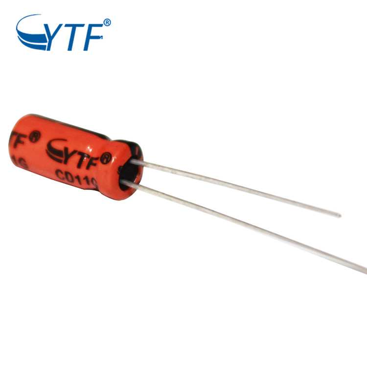 Radial Type Aluminum Electrolytic Capacitor 4.7UF 50V  With Low  Price For General Purpose