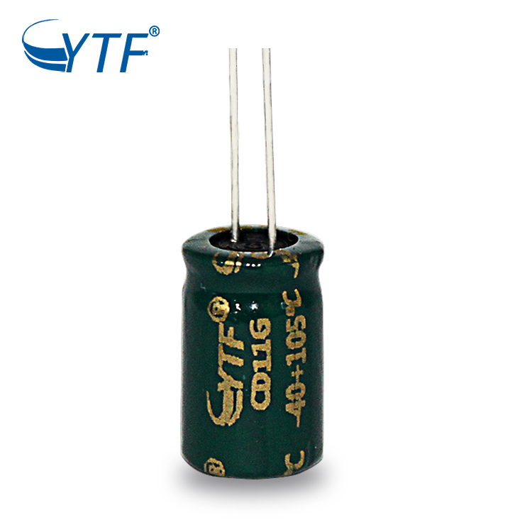 China Long Life 8*12mm Huge Stock New Standard Adial Aluminum Electrolytic Capacitor 4.7uf 400v YTF